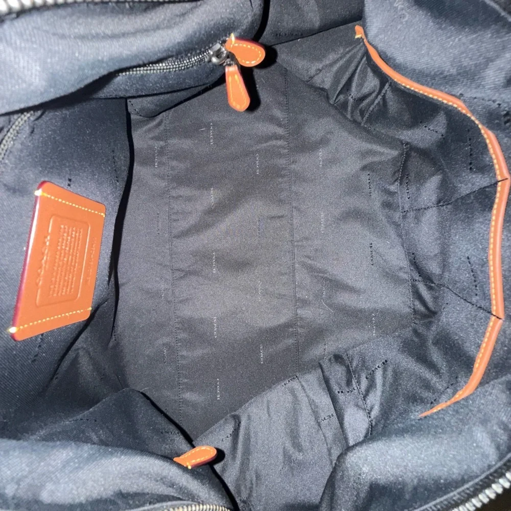 Coach Gotham Leather Duffle Bag C8411 - Picture 8 of 10